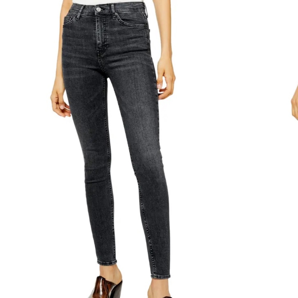 TopShop Jamie Jeans Washed Black